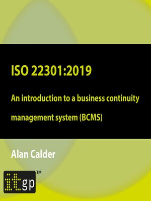 cover image of ISO 22301